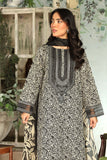 3 Piece Black Embroidered Suit (DU0431)