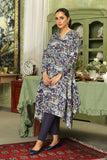 Printed Slub Khaddar Unstitched Suit  (DU0411)