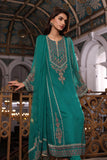 3 Piece Chiffon Embroidered Suit (AP0044)