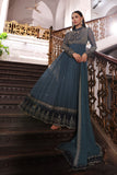 2 Piece Chiffon Embroidered Suit (AP0041)