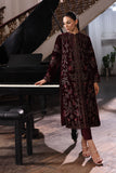 2 Piece Velvet Embroidered Suit (AV0027)