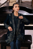 3 Piece Velvet Embroidered Suit (AV0023)