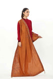 1 Piece  Raw Silk Embroidered Shawl (AA5430)