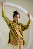 1 Piece Slub Khaddar Printed Shirt (BZ0115)