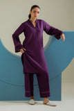 2 Piece Cotton Karandi Solid Suit (BZ0117)