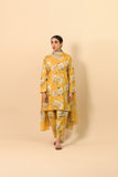 3 Piece Unstitched Printed Lawn Suit (UC0003)