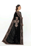 1 Piece Velvet Embroidered Shawl (AV0010)