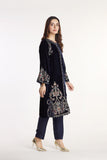 2 Piece Velvet Embroidered Suit (AV0015)