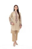 1 Piece Lawn Karandi Embroidered Shirt (BA0126)