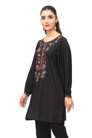 1 Piece Linen Viscose Embroidered Shirt  (BB9910)