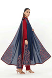 1 Piece Lawn Karandi Embroidered Shawl (BB9996)