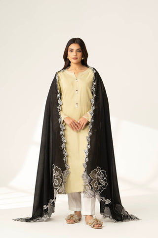 1 Piece Lawn Embroidered Shawl (BS0053)