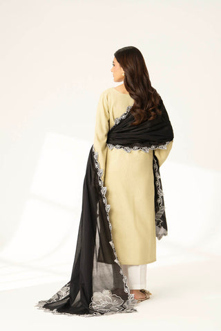 1 Piece Lawn Embroidered Shawl (BS0053)