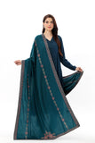 1 Piece Wool Embroidered Shawl (BW0002)