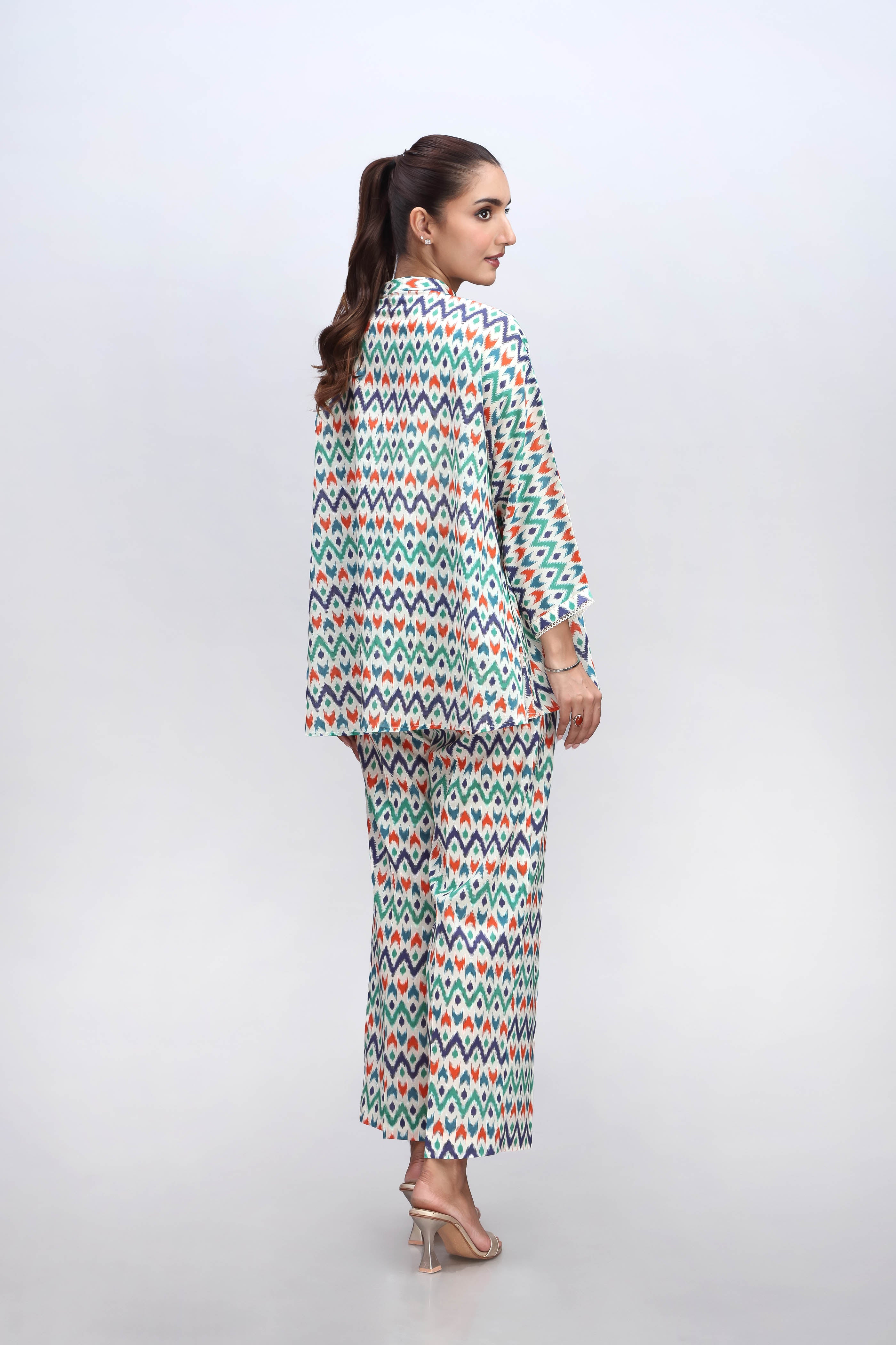 2 Piece Lawn Printed Suit (BZ0056)