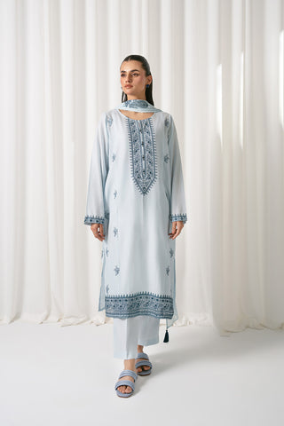 3 Piece Lawn Embroidered Suit (CS0061)