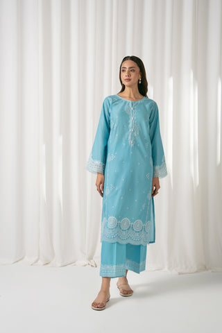 2 Piece Lawn Embroidered Suit (CS0062)