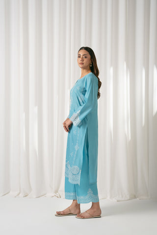 2 Piece Lawn Embroidered Suit (CS0062)