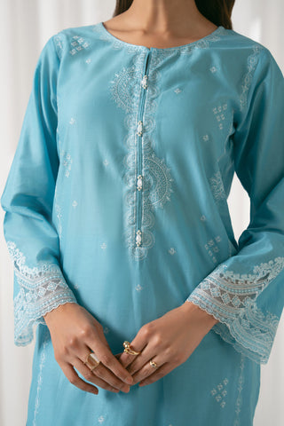 2 Piece Lawn Embroidered Suit (CS0062)