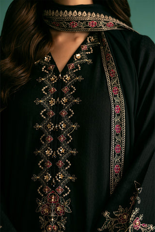 3 Piece Net Embroidered Suit (CS0072)