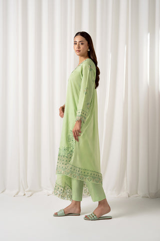 3 Piece Net Embroidered Suit (CS0081)