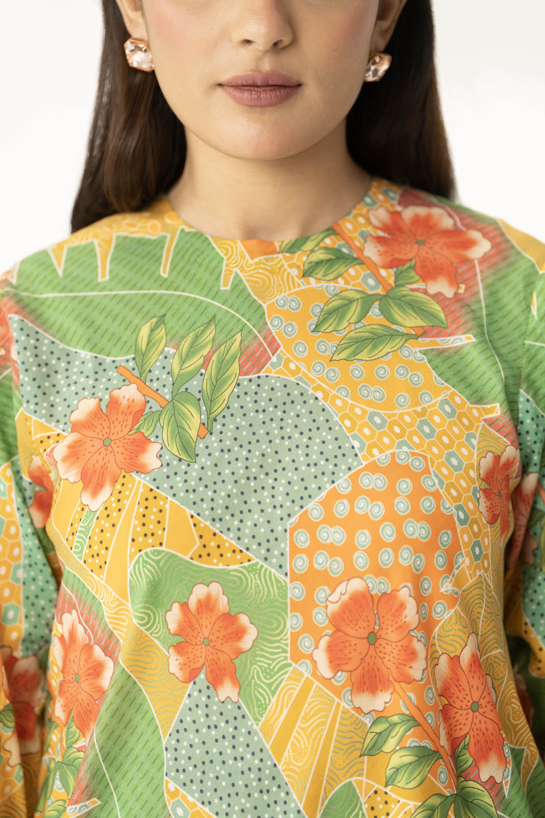 1 Piece Printed Lawn Printed Shirt (PD1332)