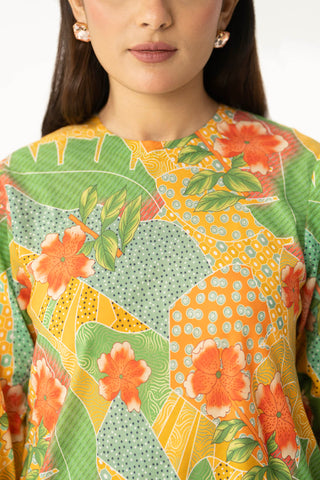 1 Piece Printed Lawn Printed Shirt (PD1332)