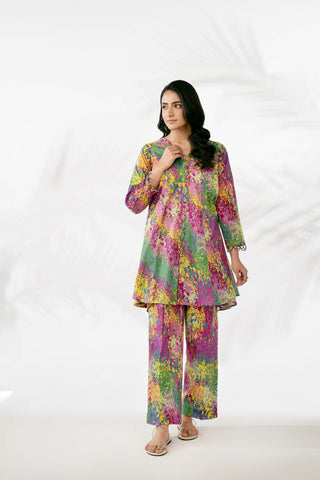 2 Piece Printed Lawn Printed Suit (PD1362)