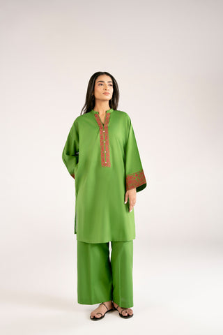 2 Piece Lawn Embroidered Suit (CP0025)