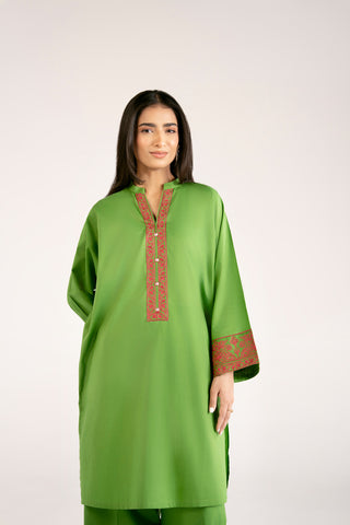 2 Piece Lawn Embroidered Suit (CP0025)