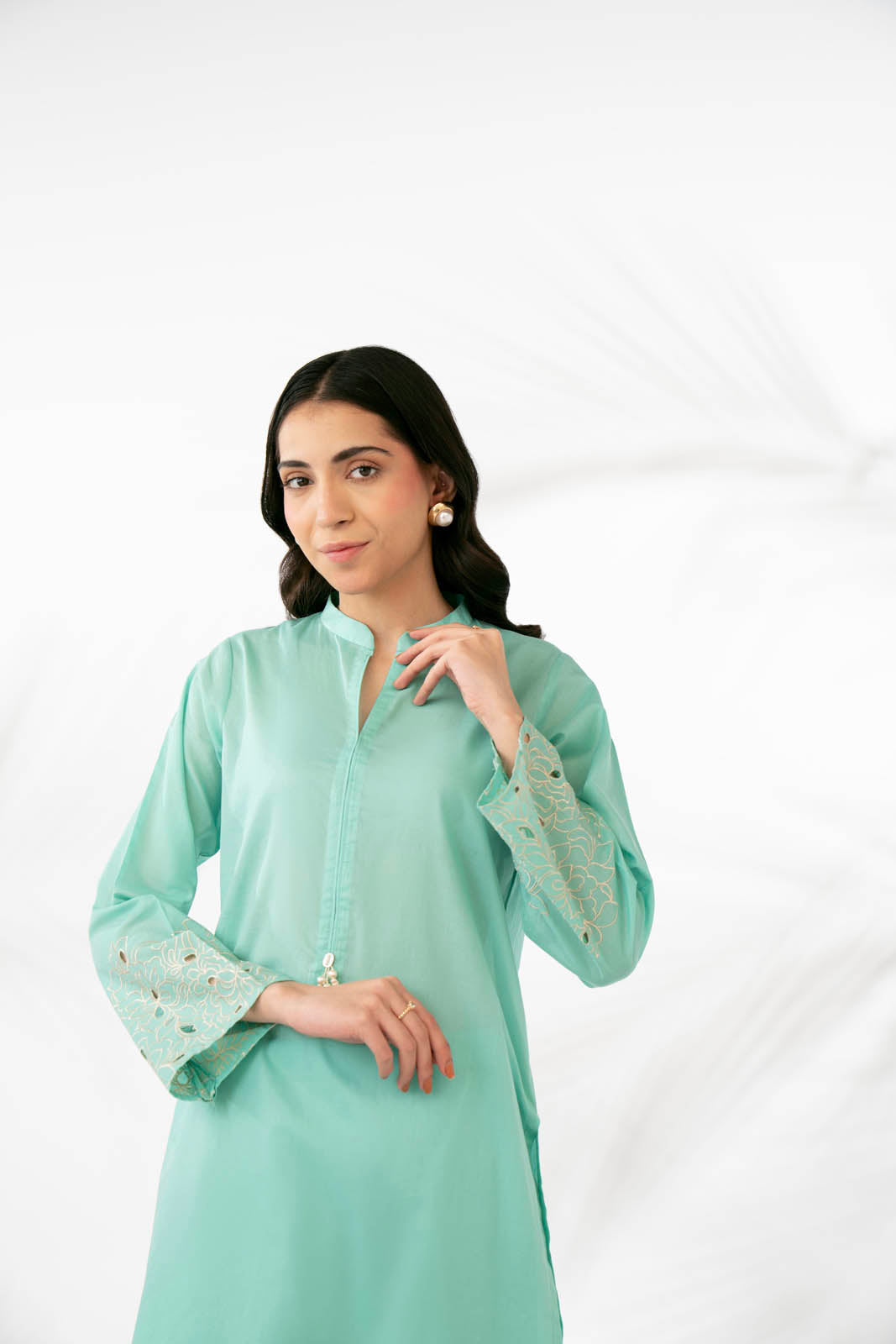 2 Piece Lawn Embroidered Suit (CP0054)