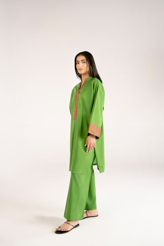 2 Piece Lawn Embroidered Suit (CP0025)