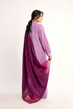 1 Piece Purple Embroidered Shawl (BS0041)