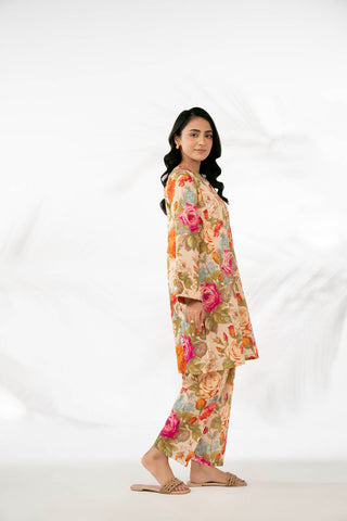 2 Piece Printed Lawn Printed Suit (PD1342)