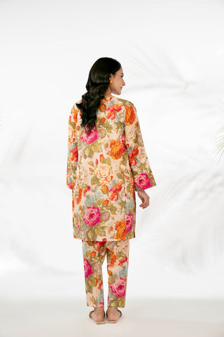 2 Piece Printed Lawn Printed Suit (PD1342)