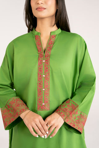 2 Piece Lawn Embroidered Suit (CP0025)