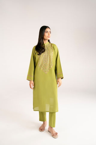 2 Piece Lawn Embroidered Suit (CP0017)