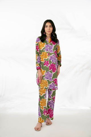 2 Piece Printed Lawn Printed Suit (CP0012)