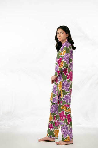 2 Piece Printed Lawn Printed Suit (CP0012)