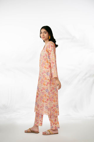 2 Piece Printed Lawn Printed Suit (PD1347)