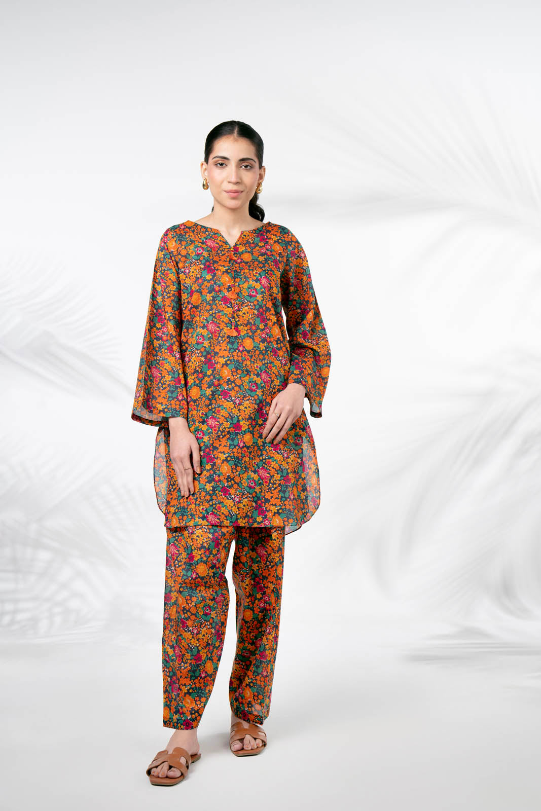 2 Piece Printed Lawn Printed Suit (CP0059)