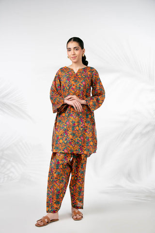 2 Piece Printed Lawn Printed Suit (CP0059)