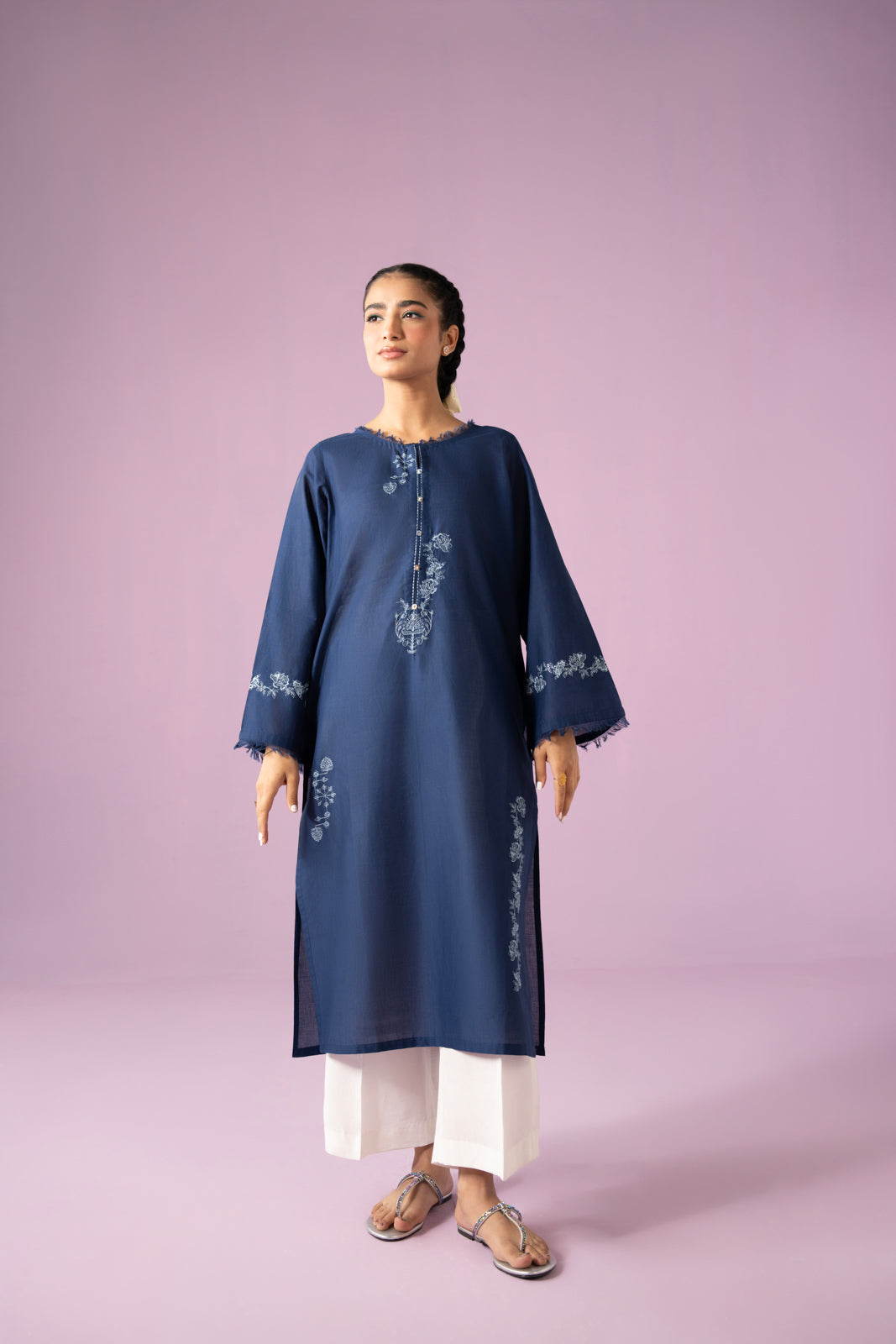 1 Piece Lawn Embroidered 1 Piece Shirt (CP0016)