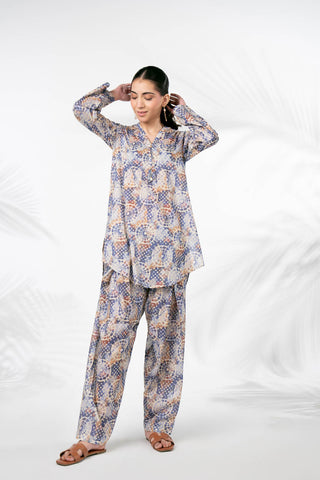 2 Piece Printed Lawn Printed Suit (CP0057)