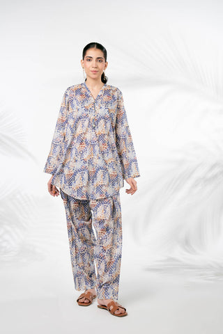 2 Piece Printed Lawn Printed Suit (CP0057)