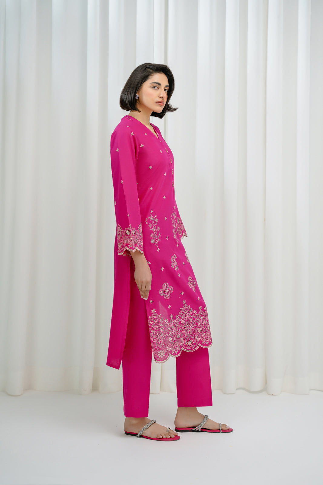 2 Piece Lawn Embroidered Suit (BA0140)