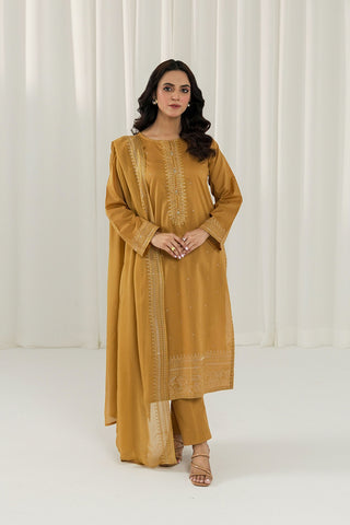 3 Piece Lawn Embroidered Suit (CS0048)