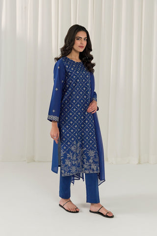 3 Piece Lawn Embroidered Suit (CS0040)