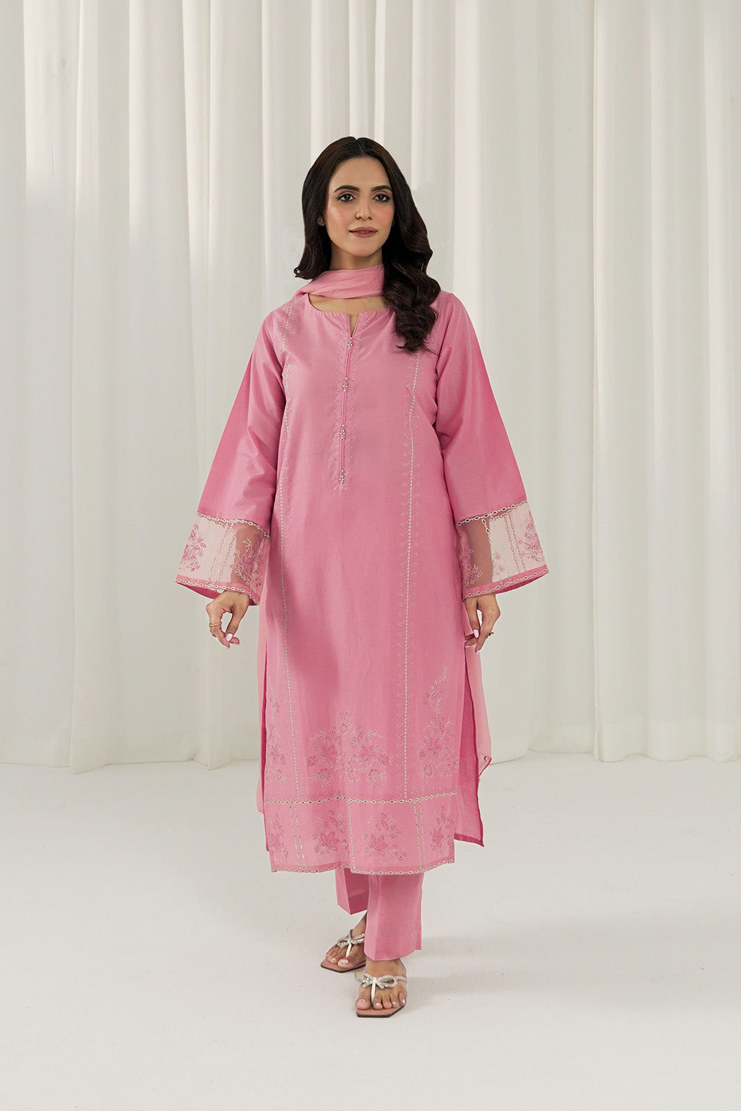 3 Piece Lawn Embroidered Suit (BA0150)