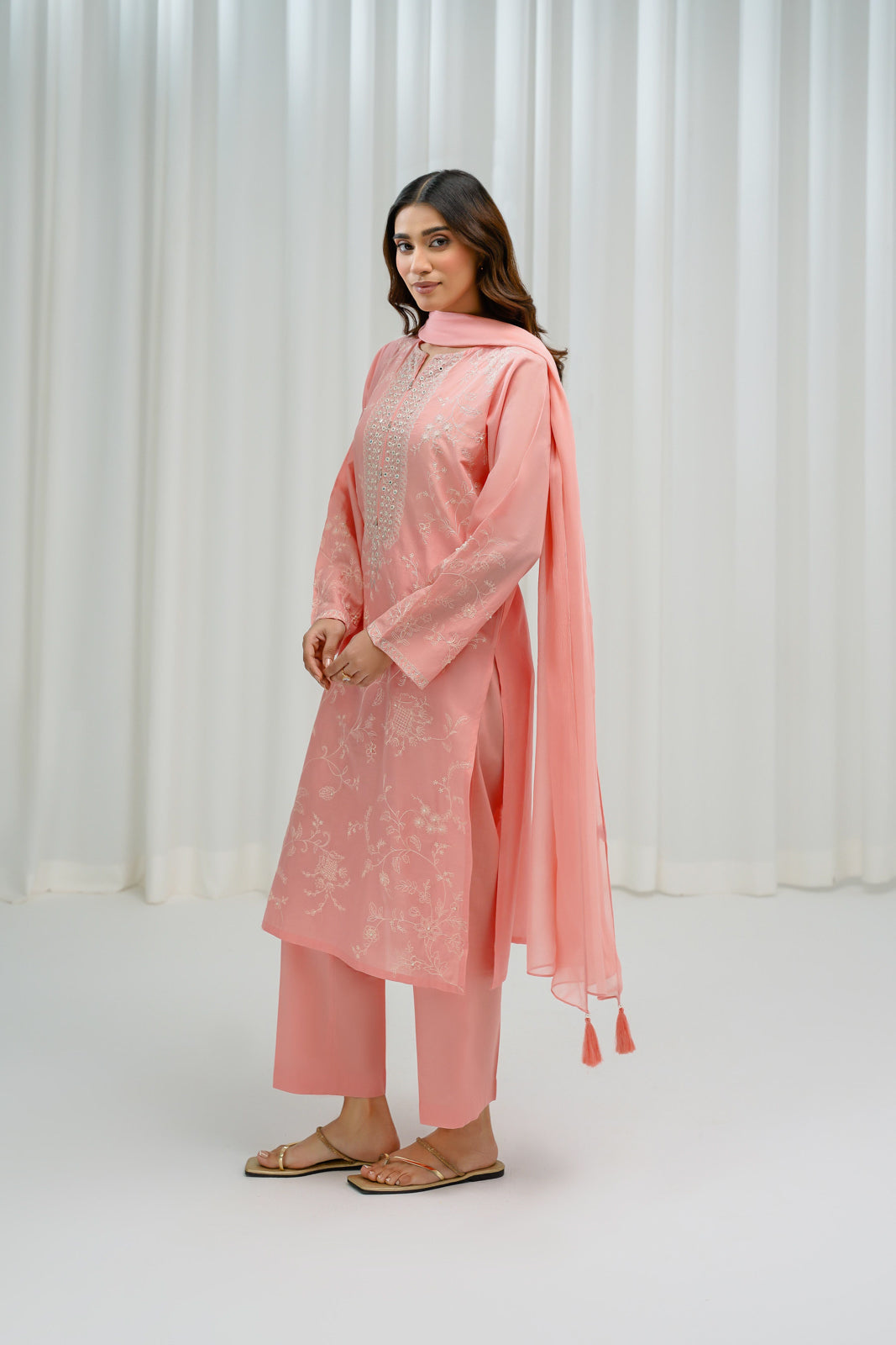 3 Piece Lawn Embroidered Suit (BA0157)